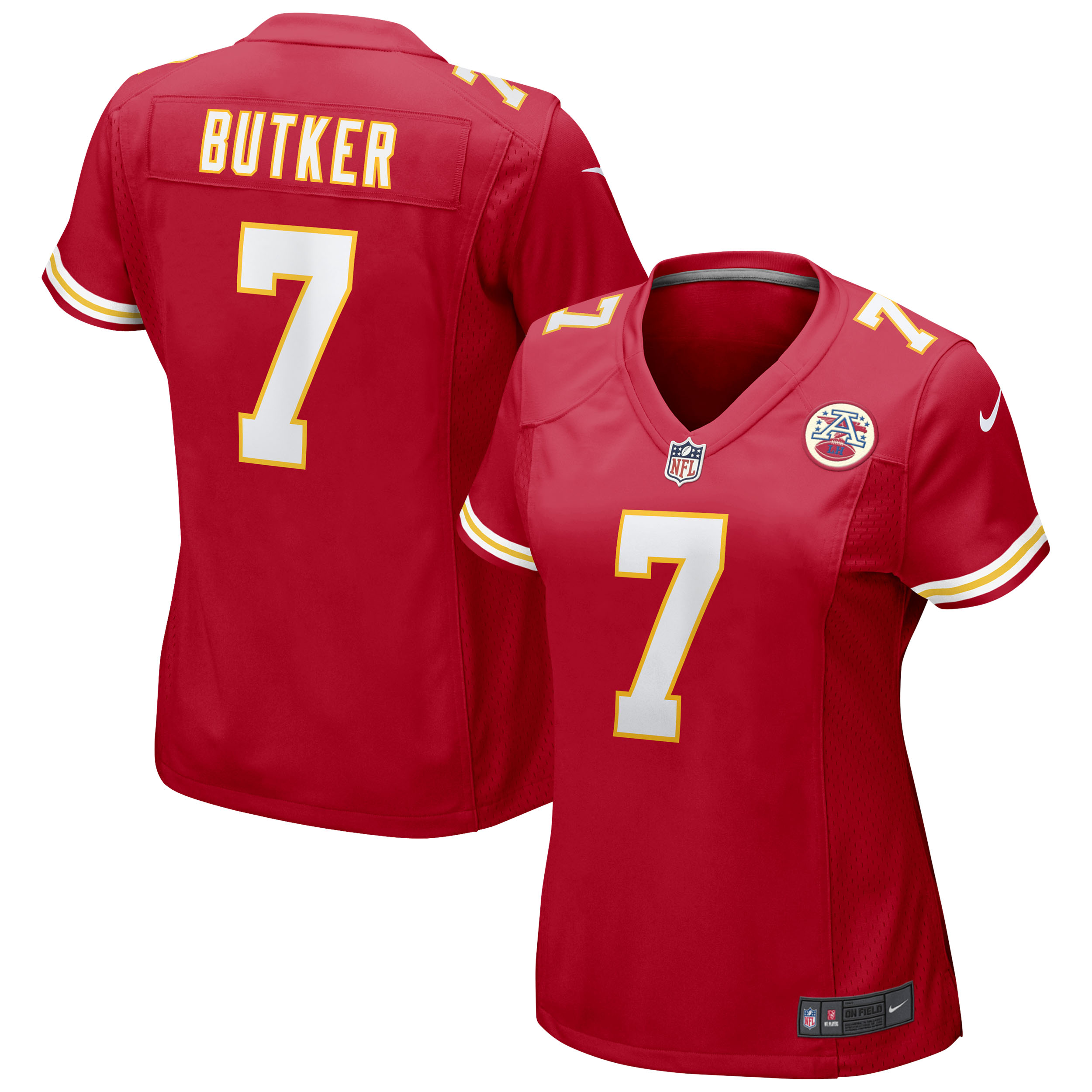 Women's Kansas City Chiefs Harrison Butker Nike Red Game Jersey
